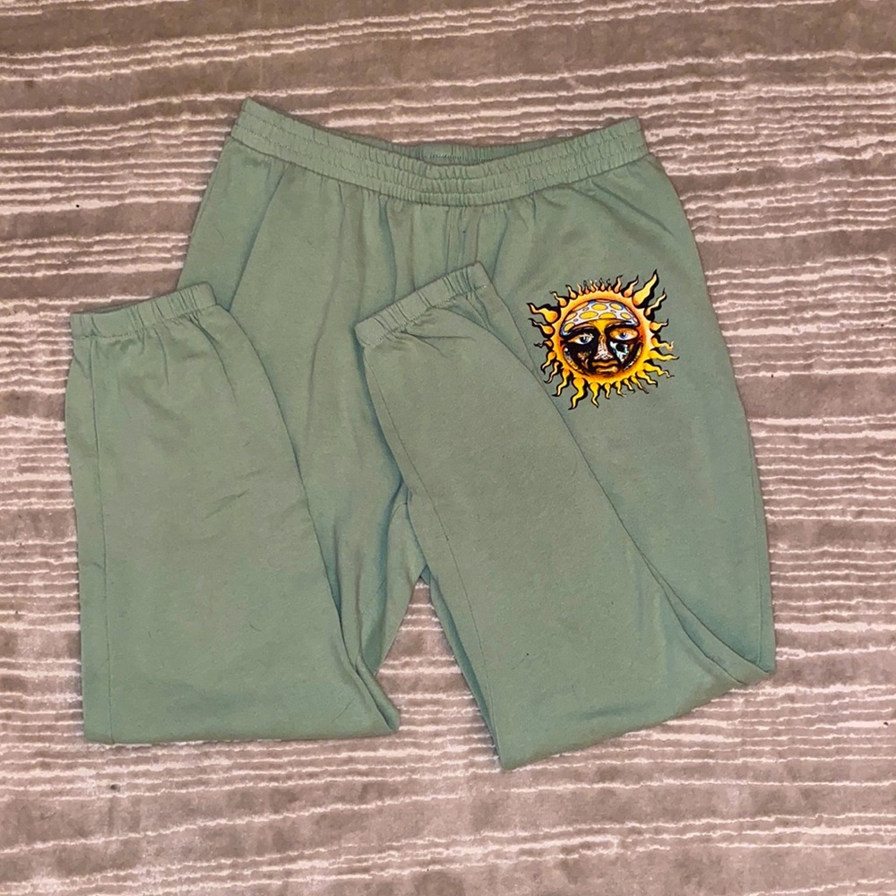 Green Sublime Sweatpants